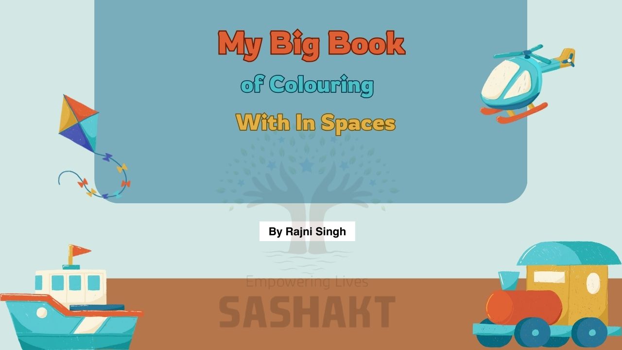 MY BIG BOOK OF COLORING WITH IN SPACES