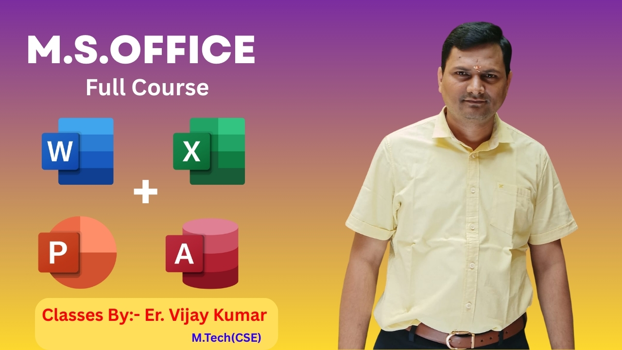 M.S.Office(Syllabus)