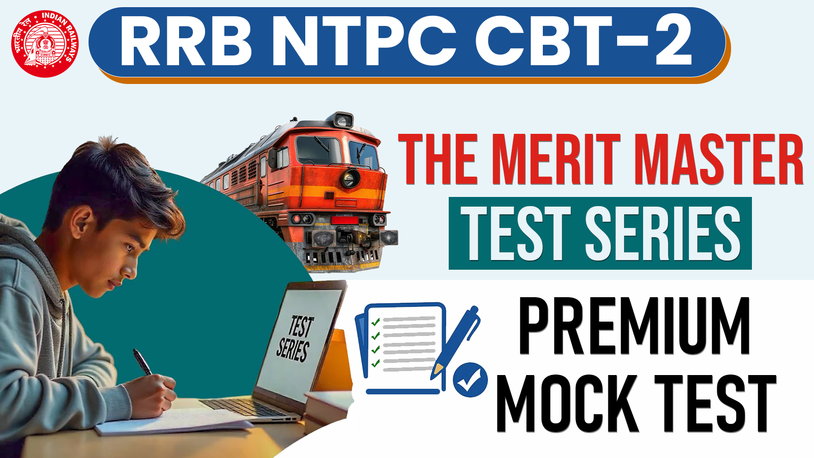 RRB NTPC CBT 2 The Merit Masters Test series