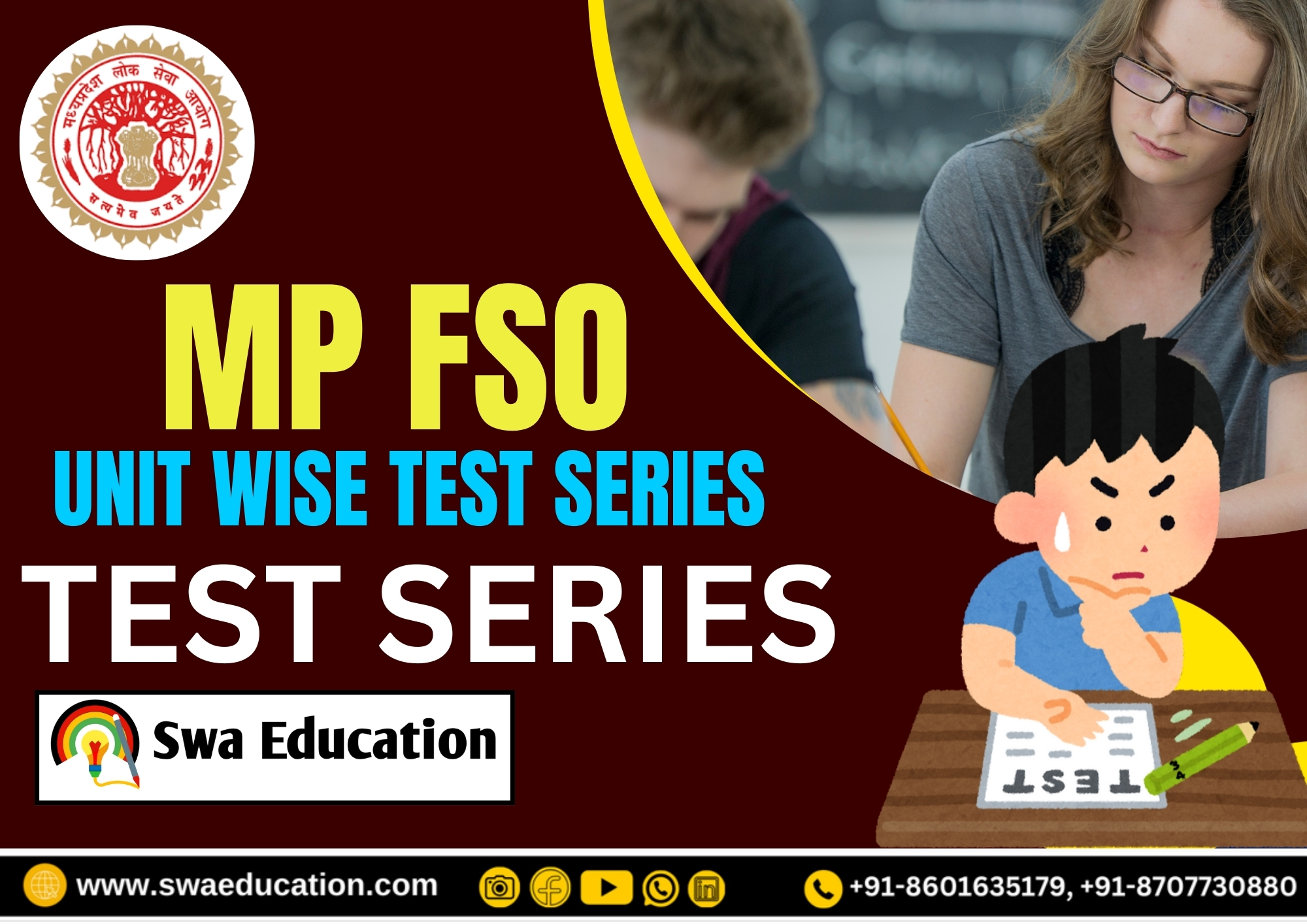 MP FSO UNIT TEST (HINDI & ENGLISH)