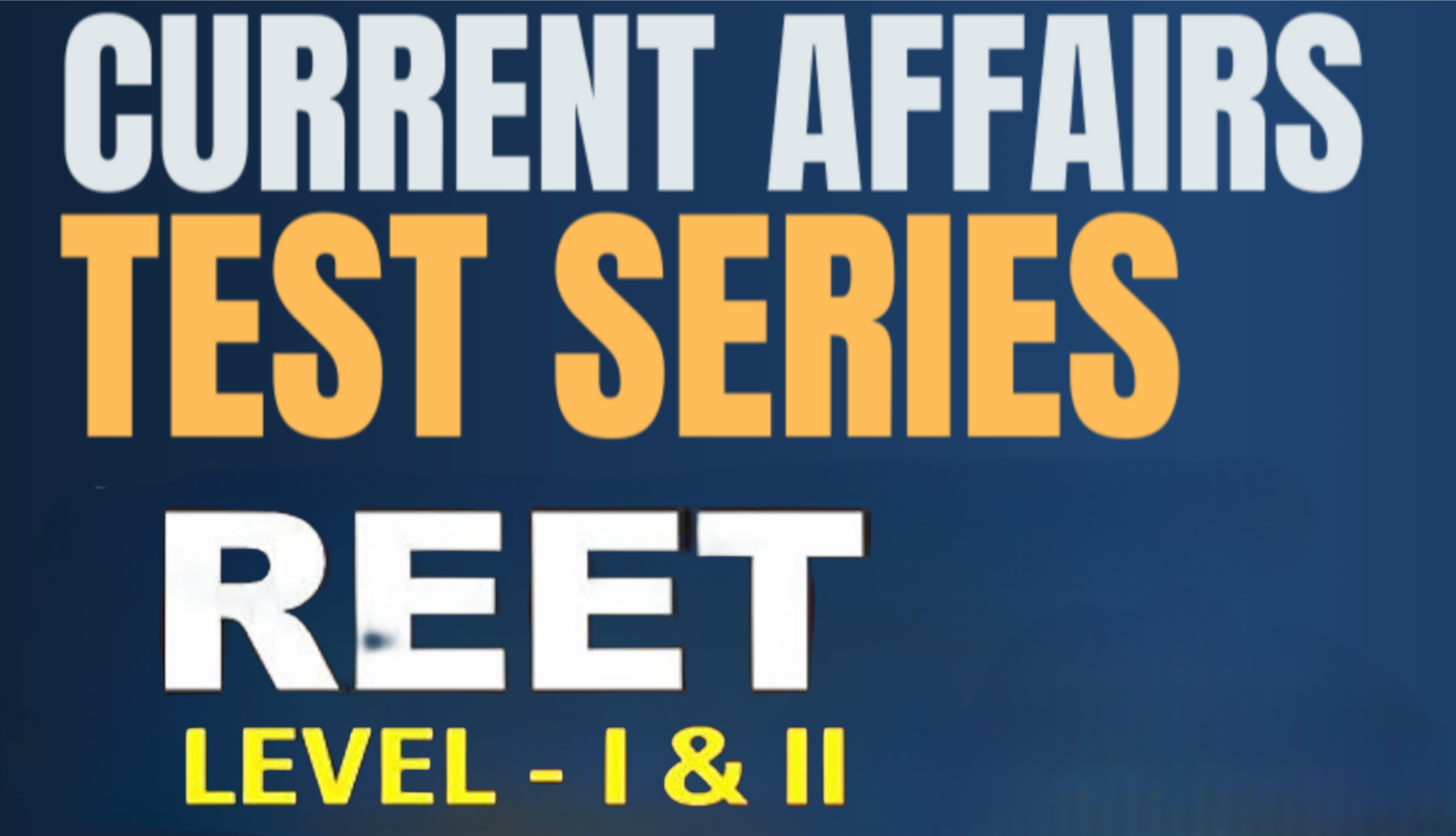 REET L-1 & 2 Moomal Current Affairs Test Series 2025