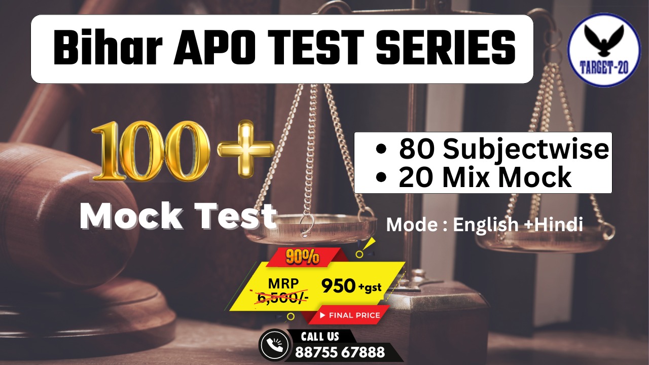 Bihar APO Test Series