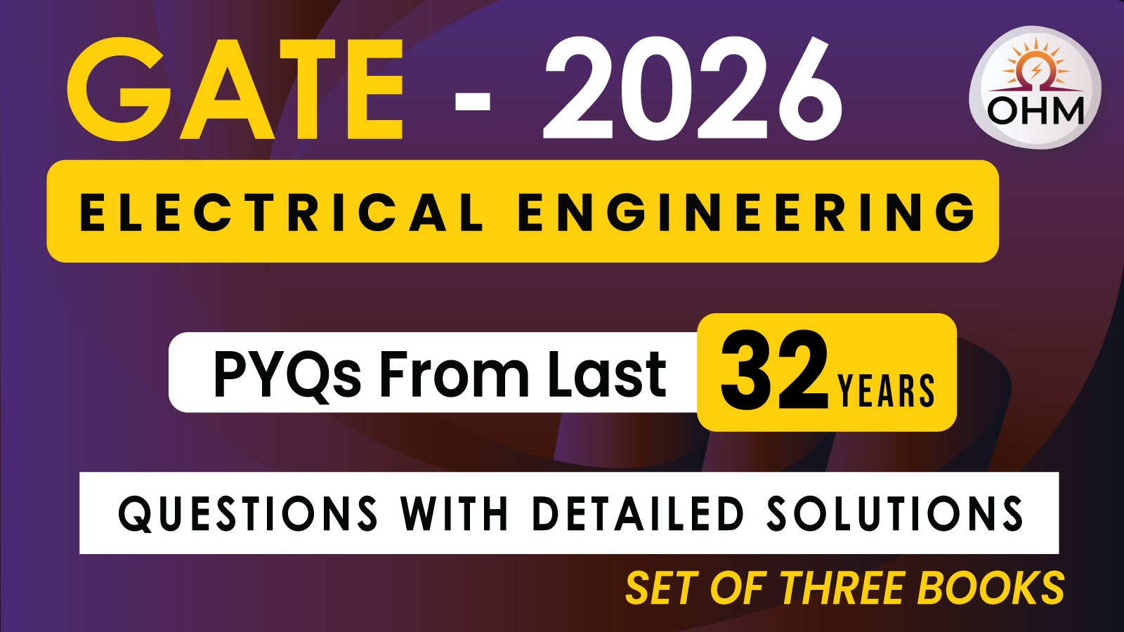 GATE 2026/2027 Electrical Engineering (Set of 3 Books: COMMON SUBJECT-1+COMMON SUBJECTS-2+EE CORE SUBJECTS)