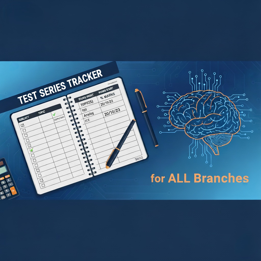 GATE Test Series Tracker for all the Branches