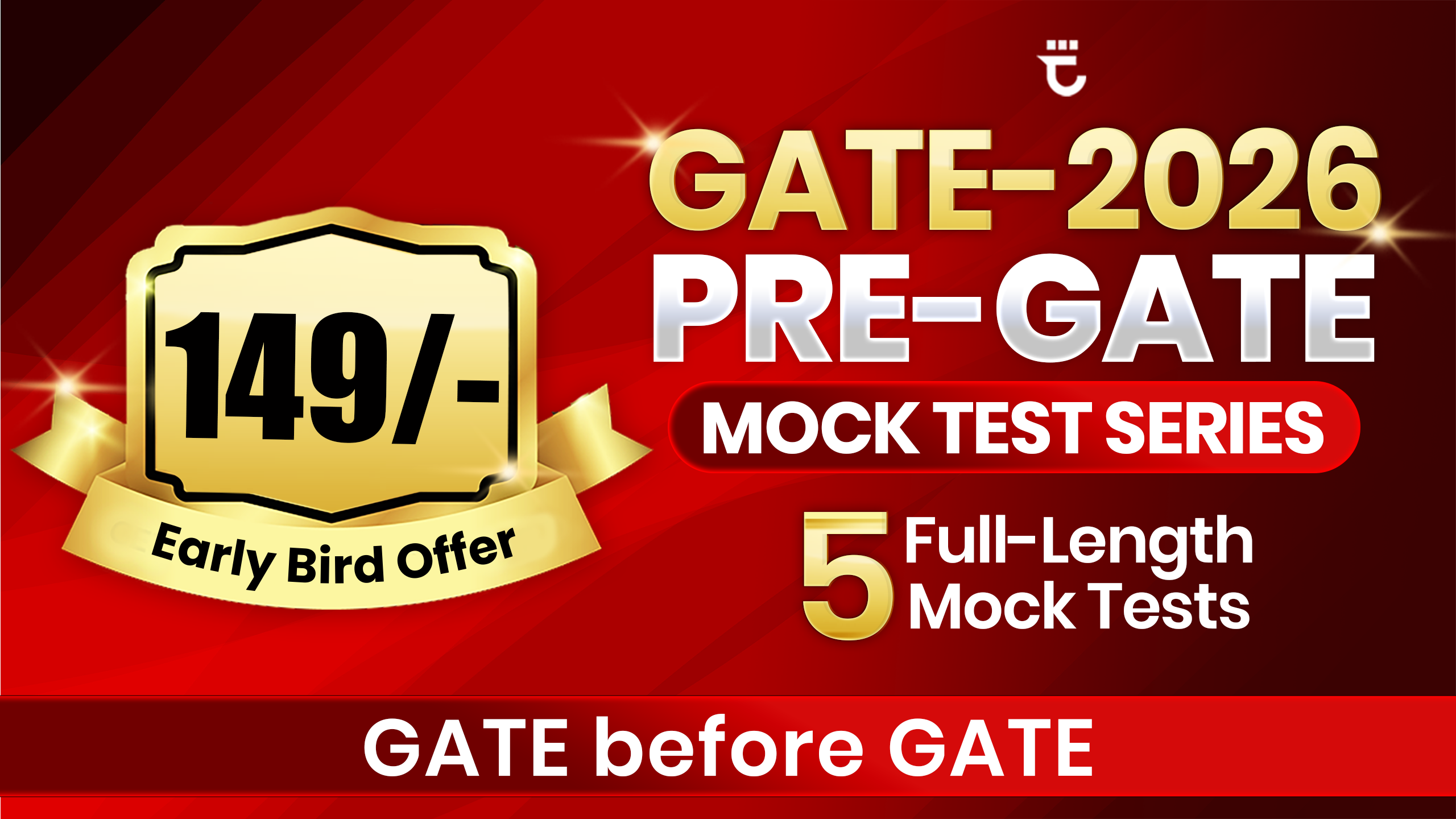 trinity GATE-2026 Pre-GATE Mock Test Series