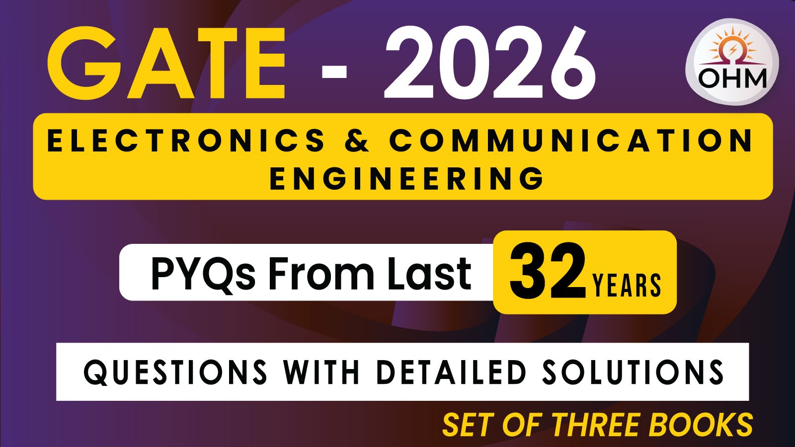 GATE-2026  ECE SET OF 3 BOOKS(COMMON SUBJECTS-1+COMMON SUBJECTS-2+ECE CORE SUBJECTS)