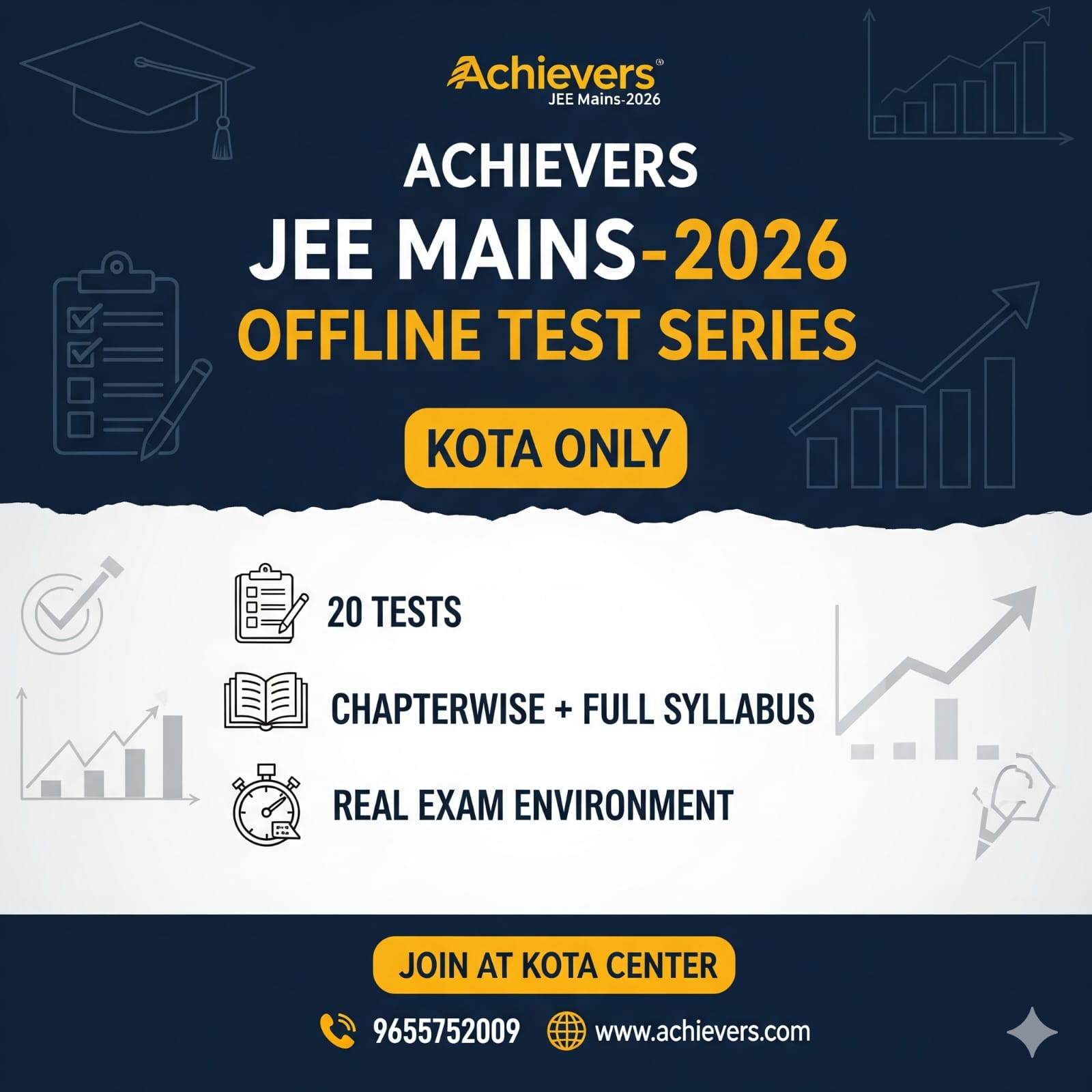 Achiever's JEE Mains-2026 Offline Test Series (Kota)