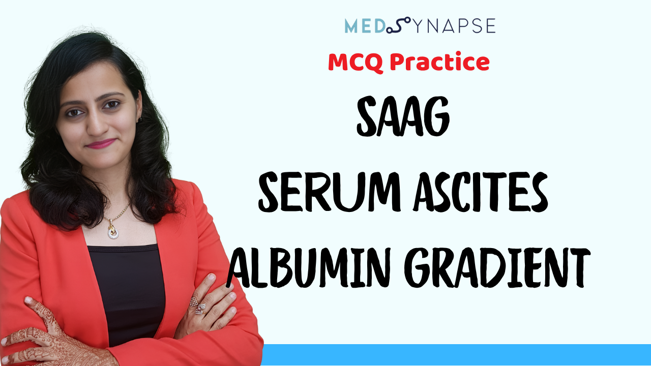 MCQ practice : SAAG 