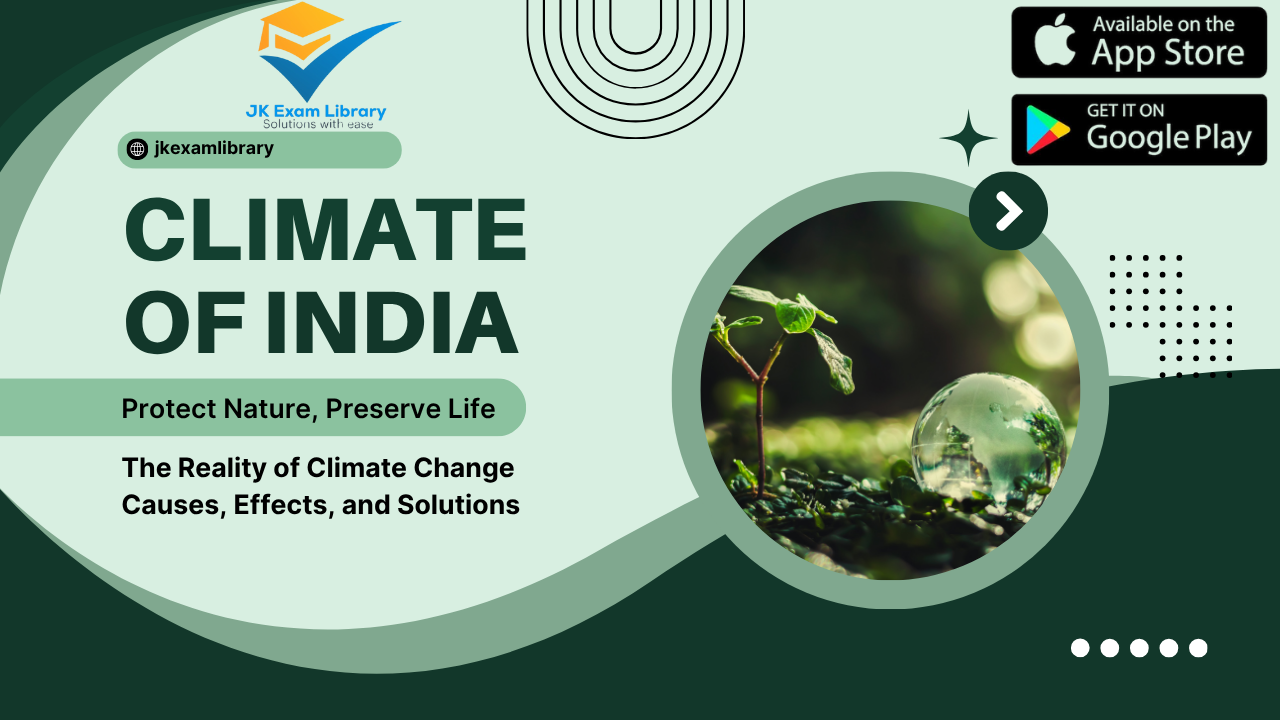 Top 100 Climate of India MCQs