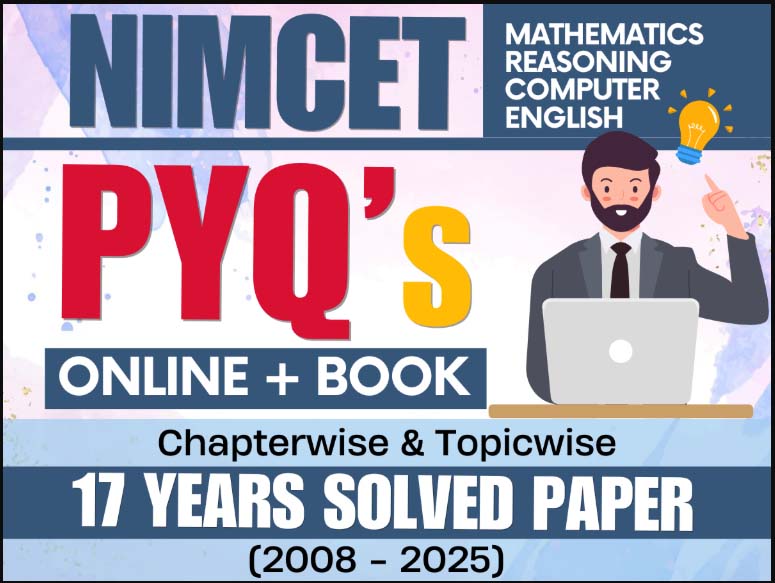 NIMCET PYQ's (2008-2025) Book