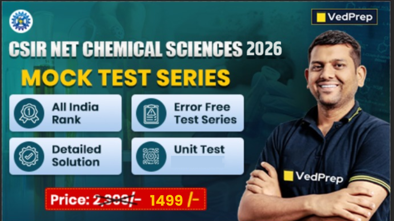 CSIR NET Chemistry June. 2026: Mock Test Series