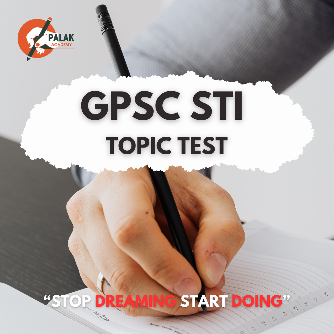 GPSC STI TOPIC TEST