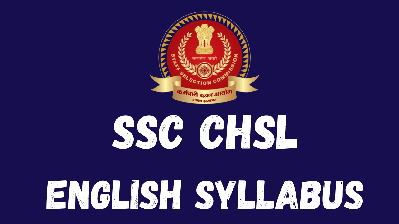 SSC CHSL 2026 Syllabus (English)