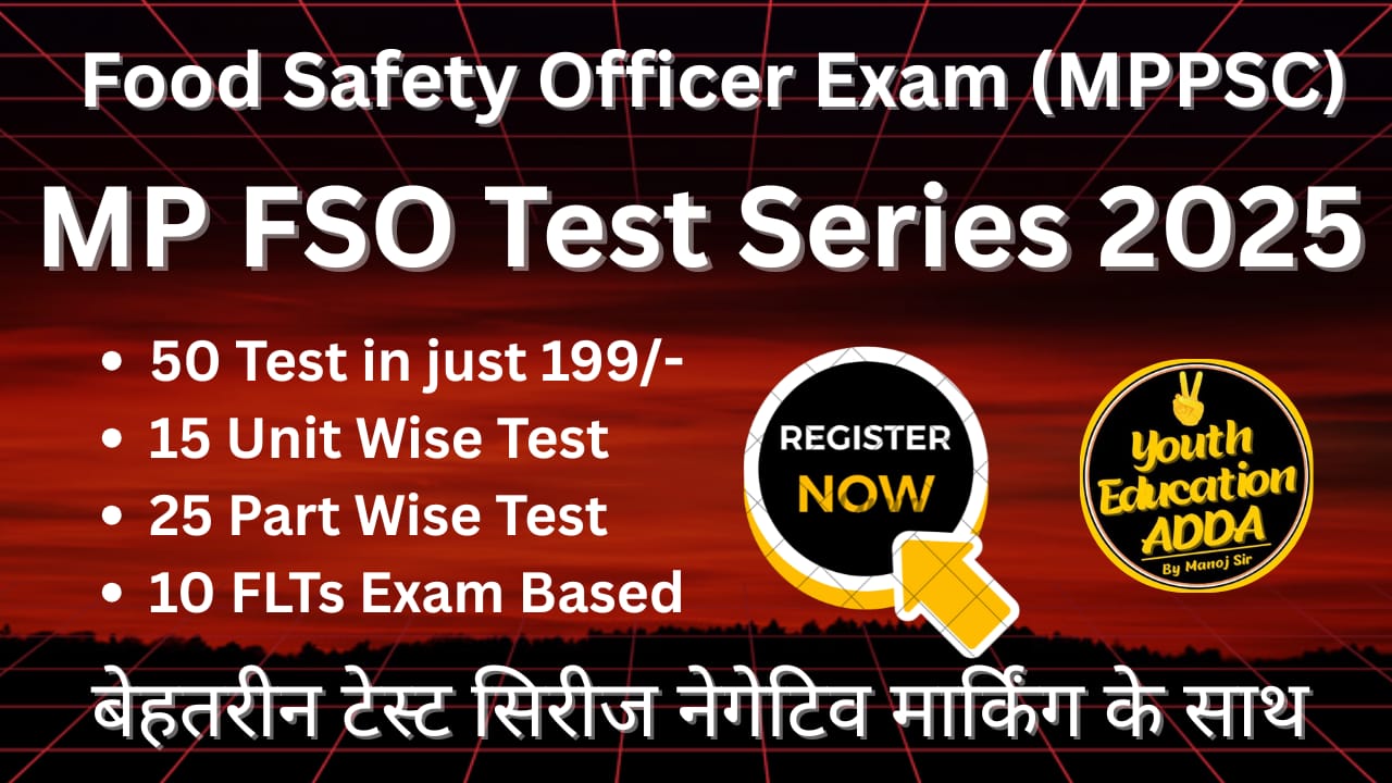 MPFSO TEST SERIES 2025 (FLTs & Unit Wise Test)