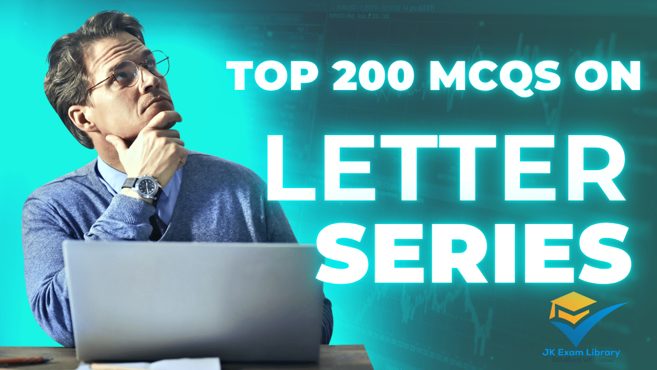 Top 200 MCQs on Letter Series