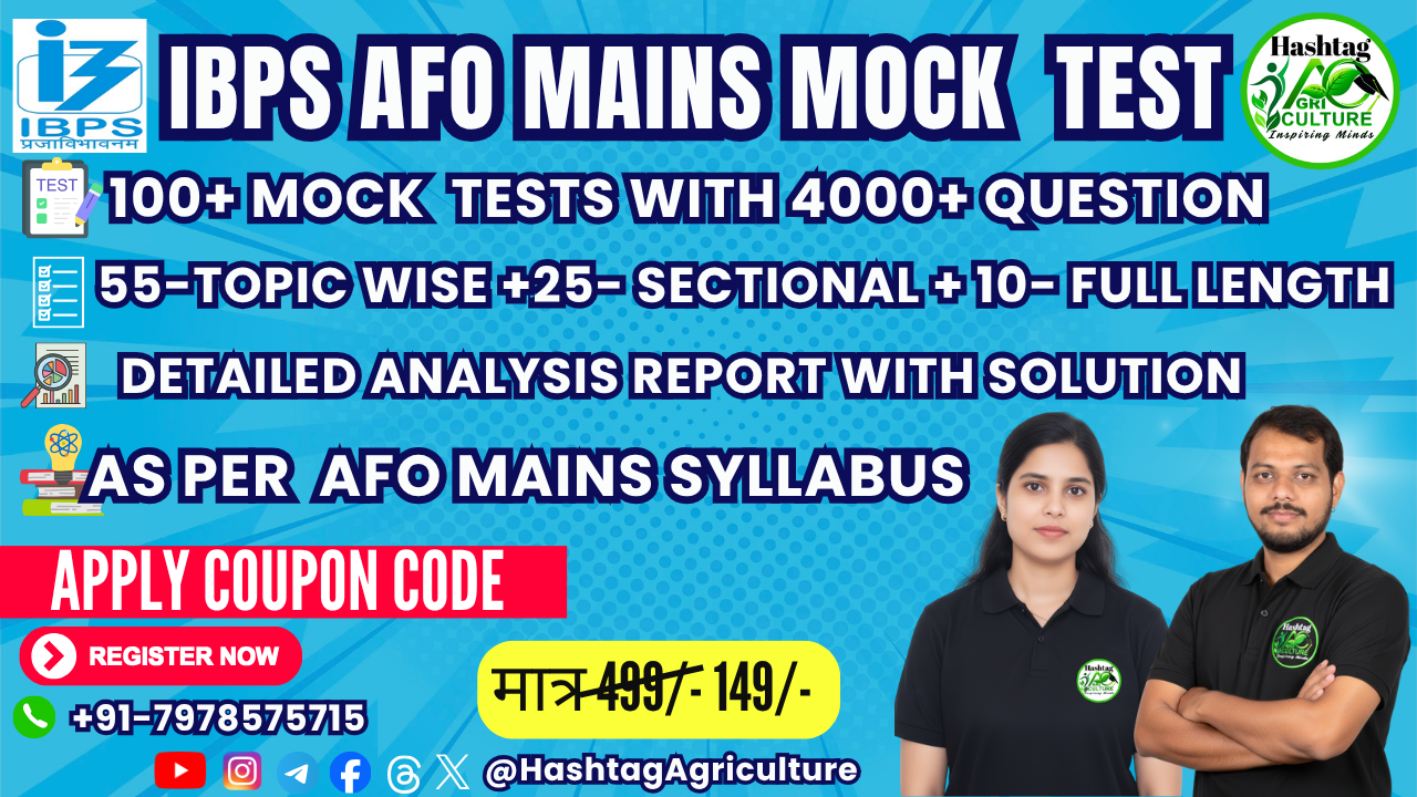IBPS AFO Mains Mock Test