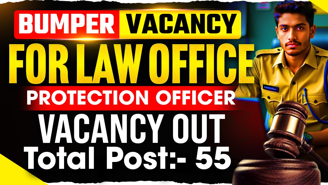 Protection Officer Vacancy for Freshers | Bumper Vacancy | Total Post:- 55