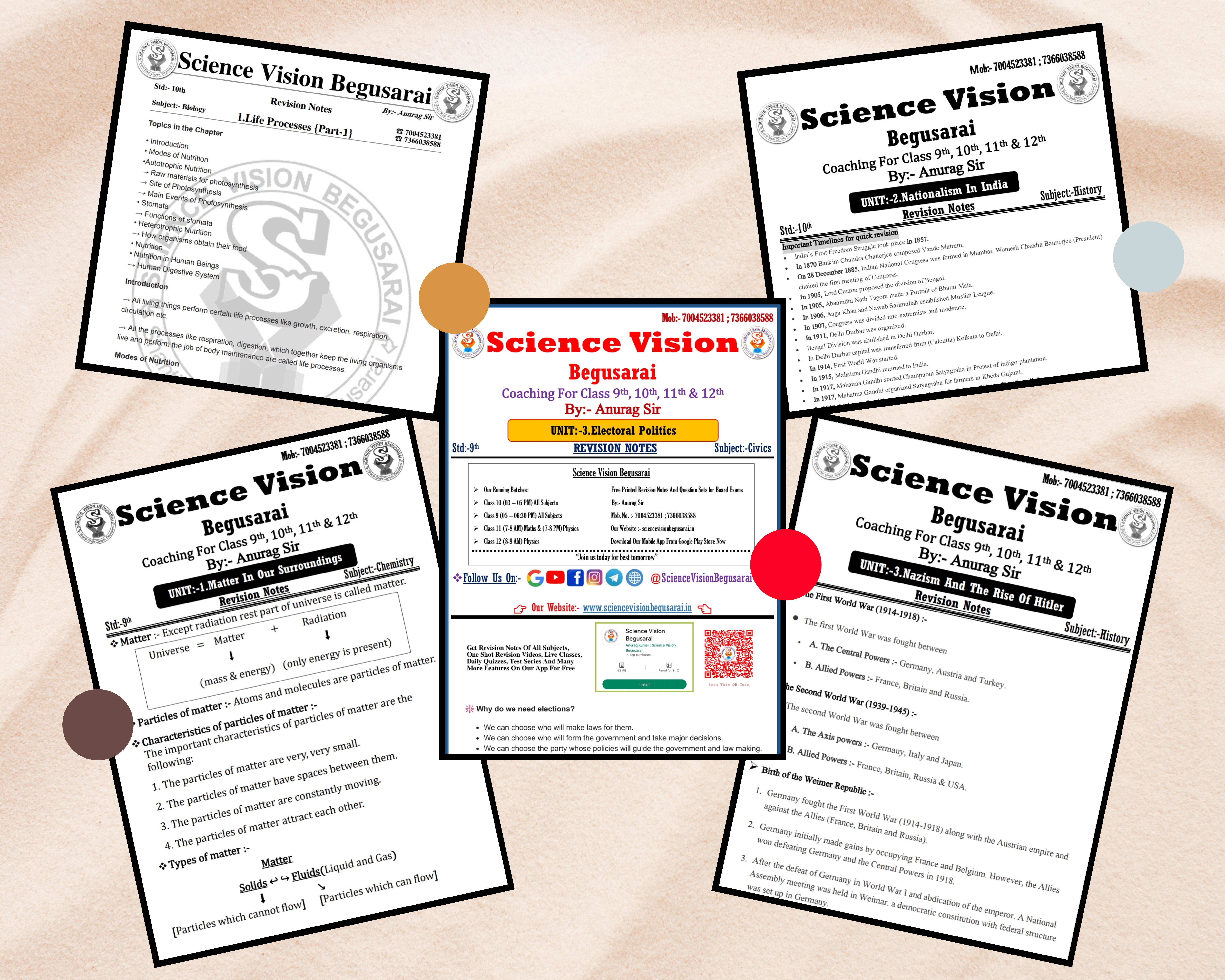 PRINTED NOTES 10TH (COMPLETE SST)