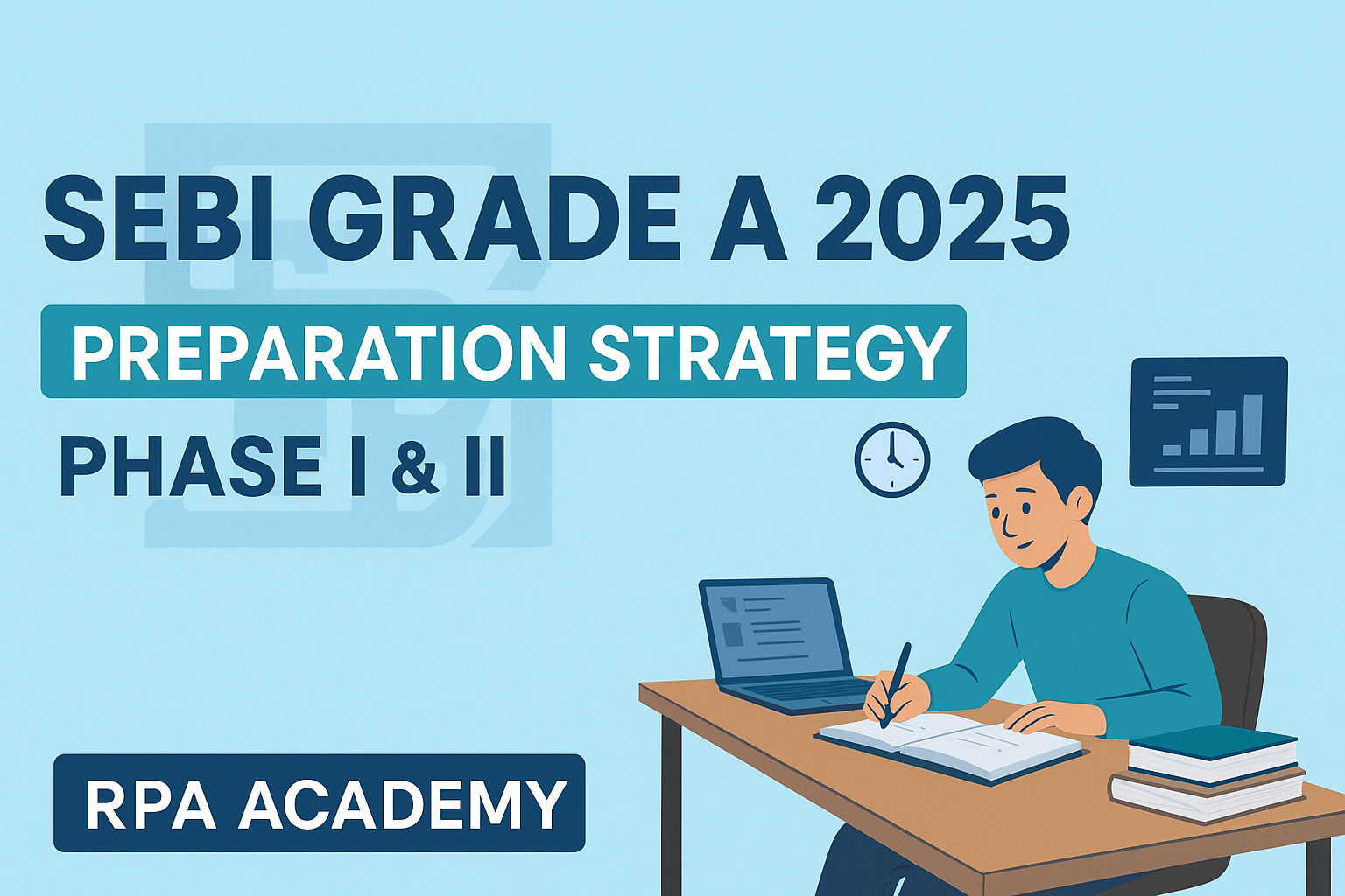 SEBI Grade A 2025 Preparation Strategy for Phase I & II – Complete Guide by RPA Academy