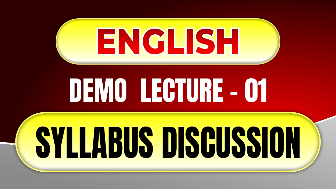 Syllabus English L - 1