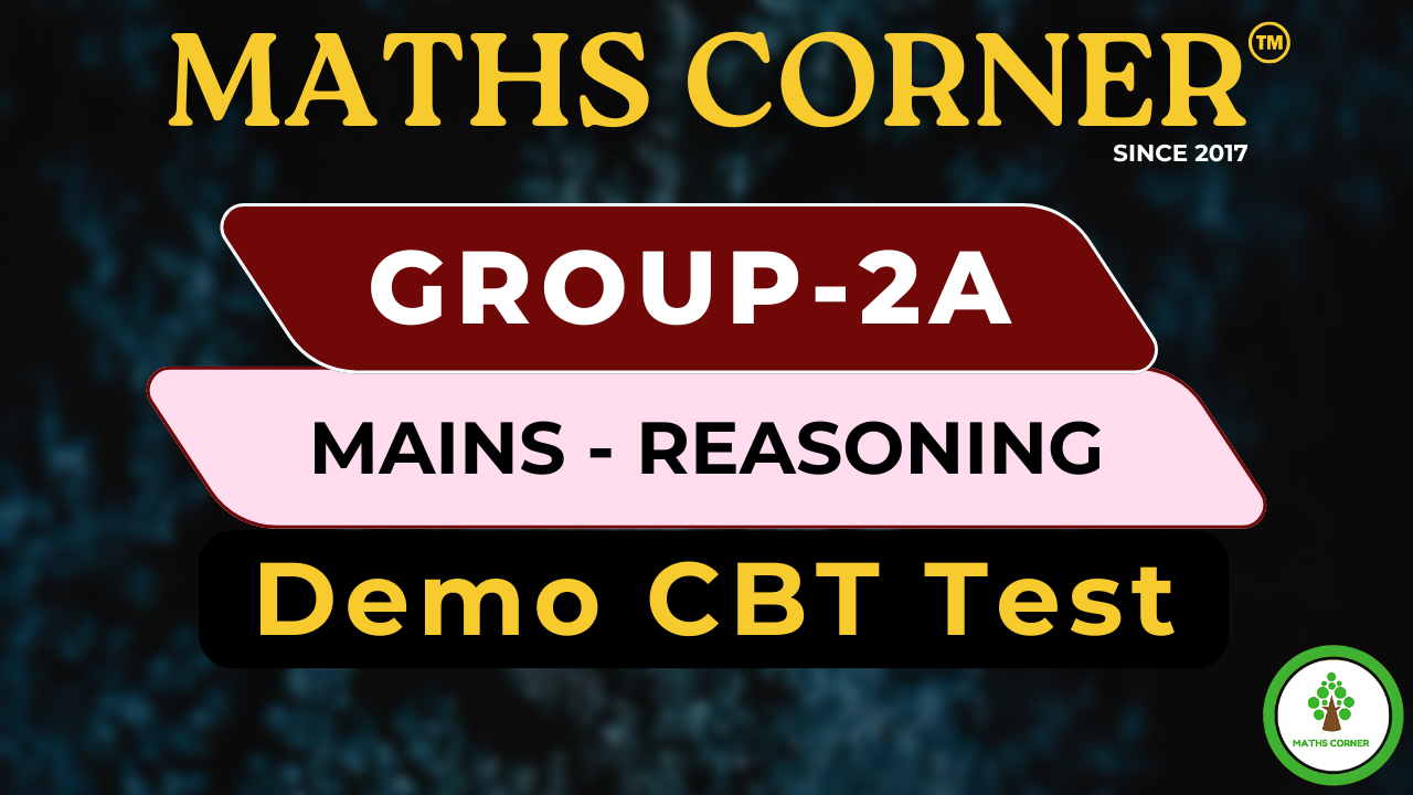 GROUP-2A MAINS | Demo CBT Test