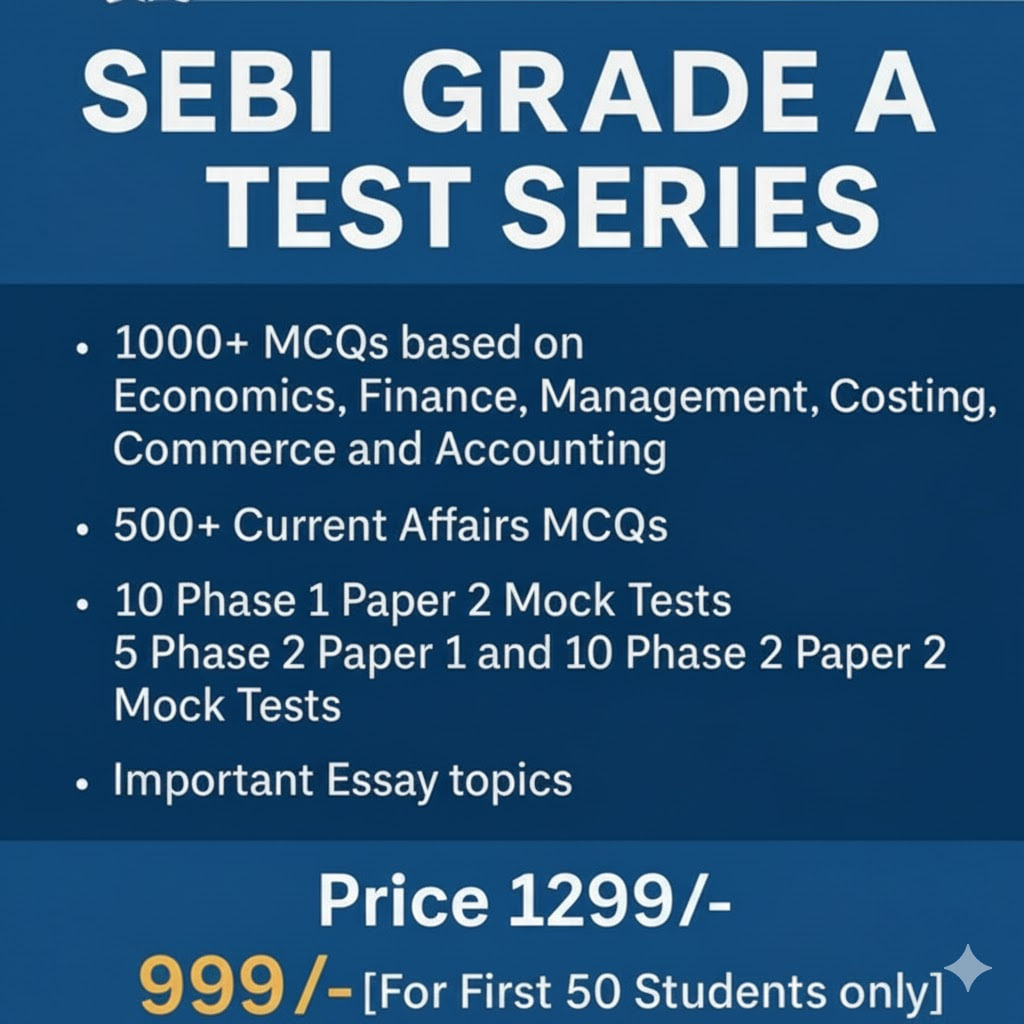 SEBI GRADE A TEST SERIES