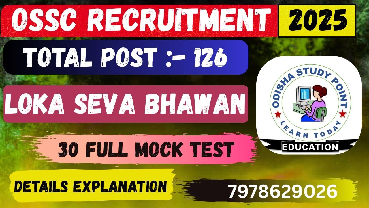 OSSC JEA 30 FULL MOCK