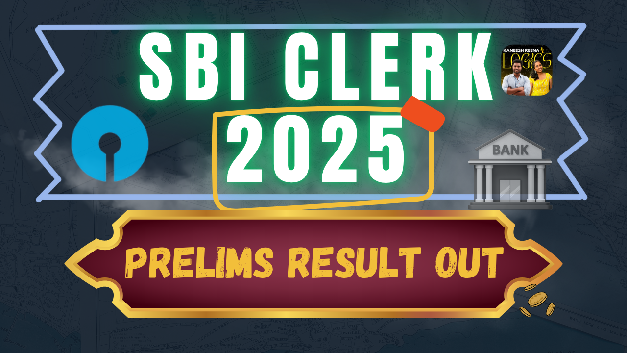 SBI CLERK PRELIMS OUT