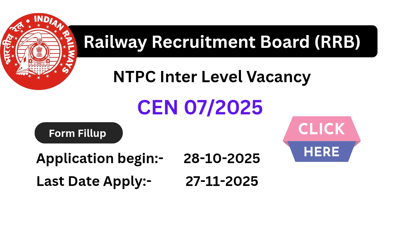 NTPC Inter Level Vacancy 