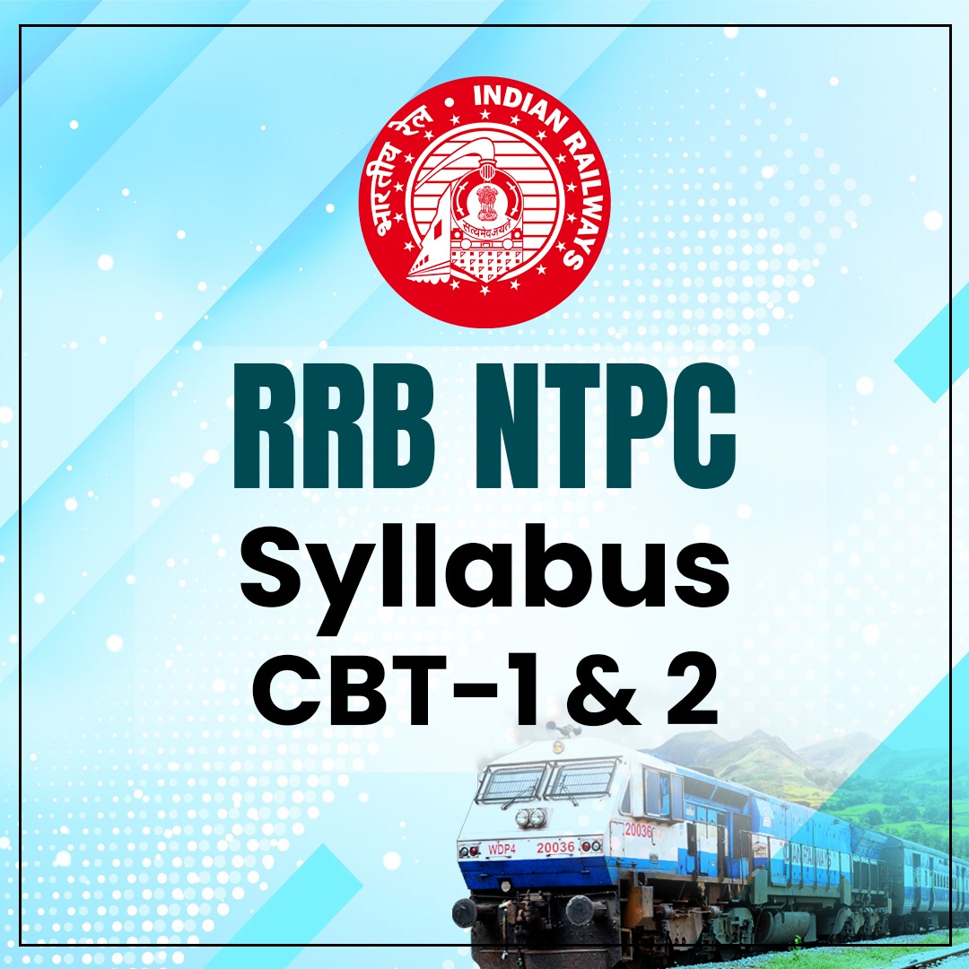 RRB NTPC  SYLLABUS CBT-1 & 2