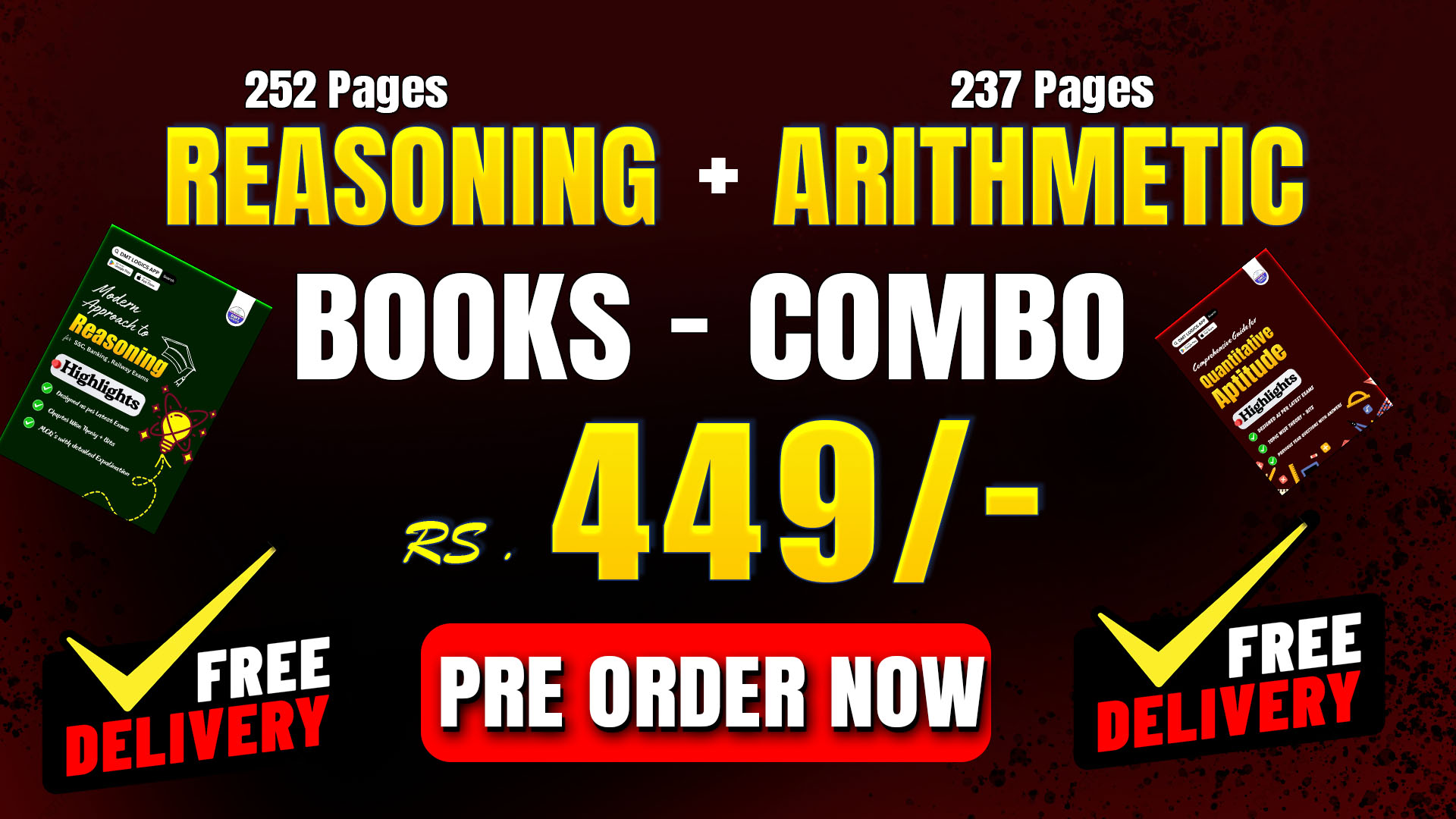 Reasoning + Arithmetic (2 Books) Combo