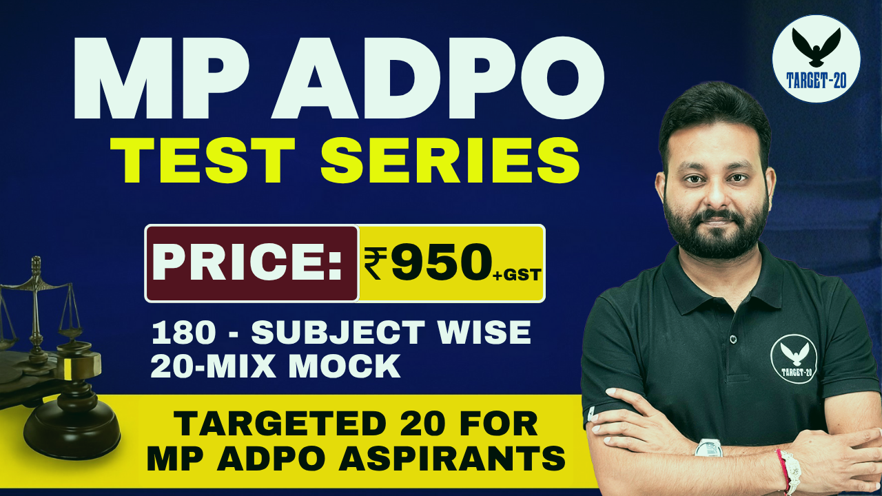 MP Adpo Test Series