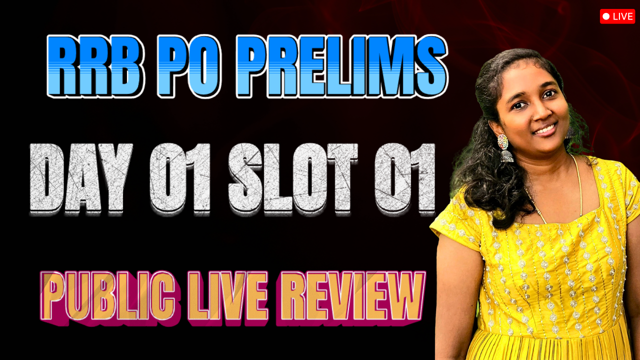 RRB PO 2025 PRELIMS REVIEW