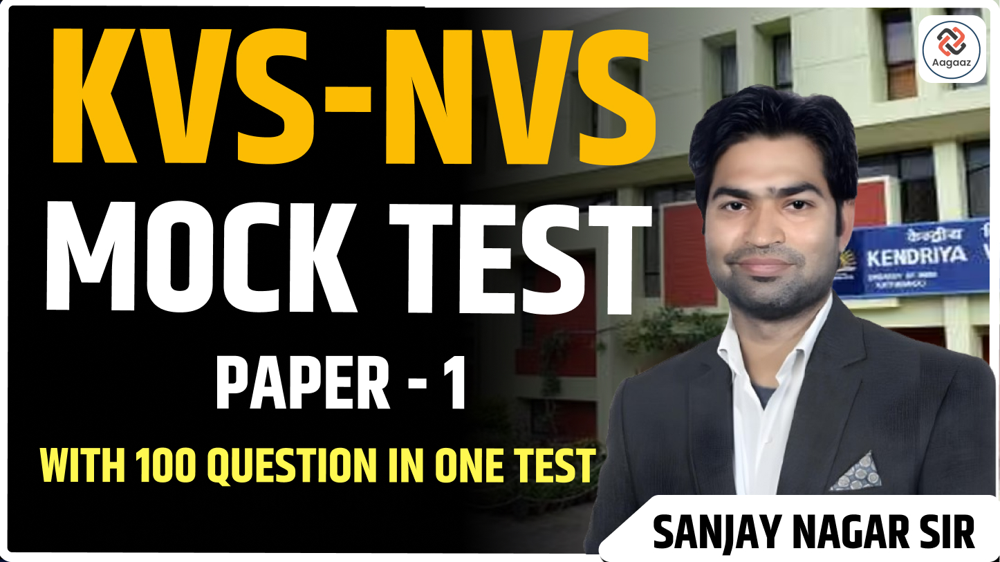 KVS NVS PAPER - 1 TEST SERIES