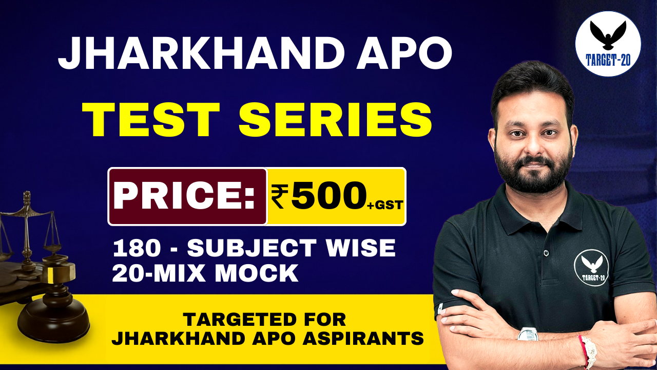 Jharkhand APO Test Series