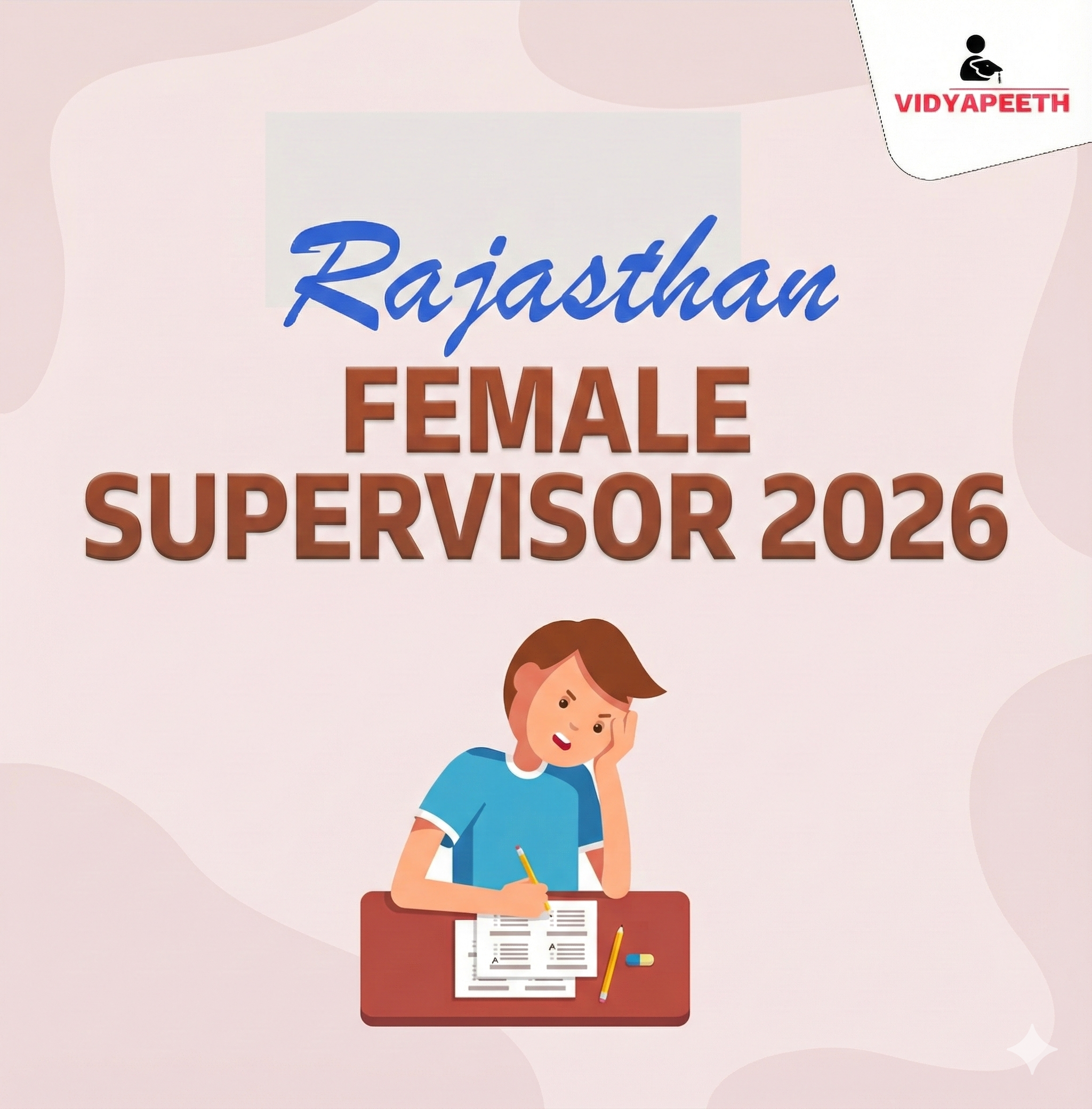 Female Supervisor 2026 – Test Series (Old)