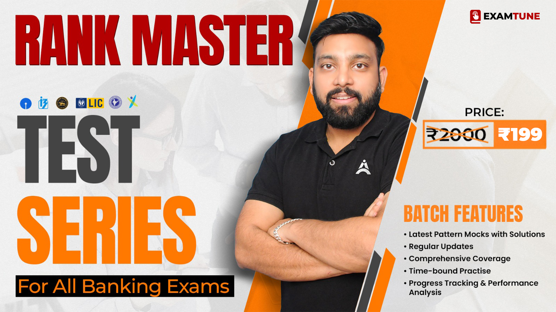 Rank Master | Complete Test Series Subscriptions for All Banking Exam ( Prelims + Mains + Sections )