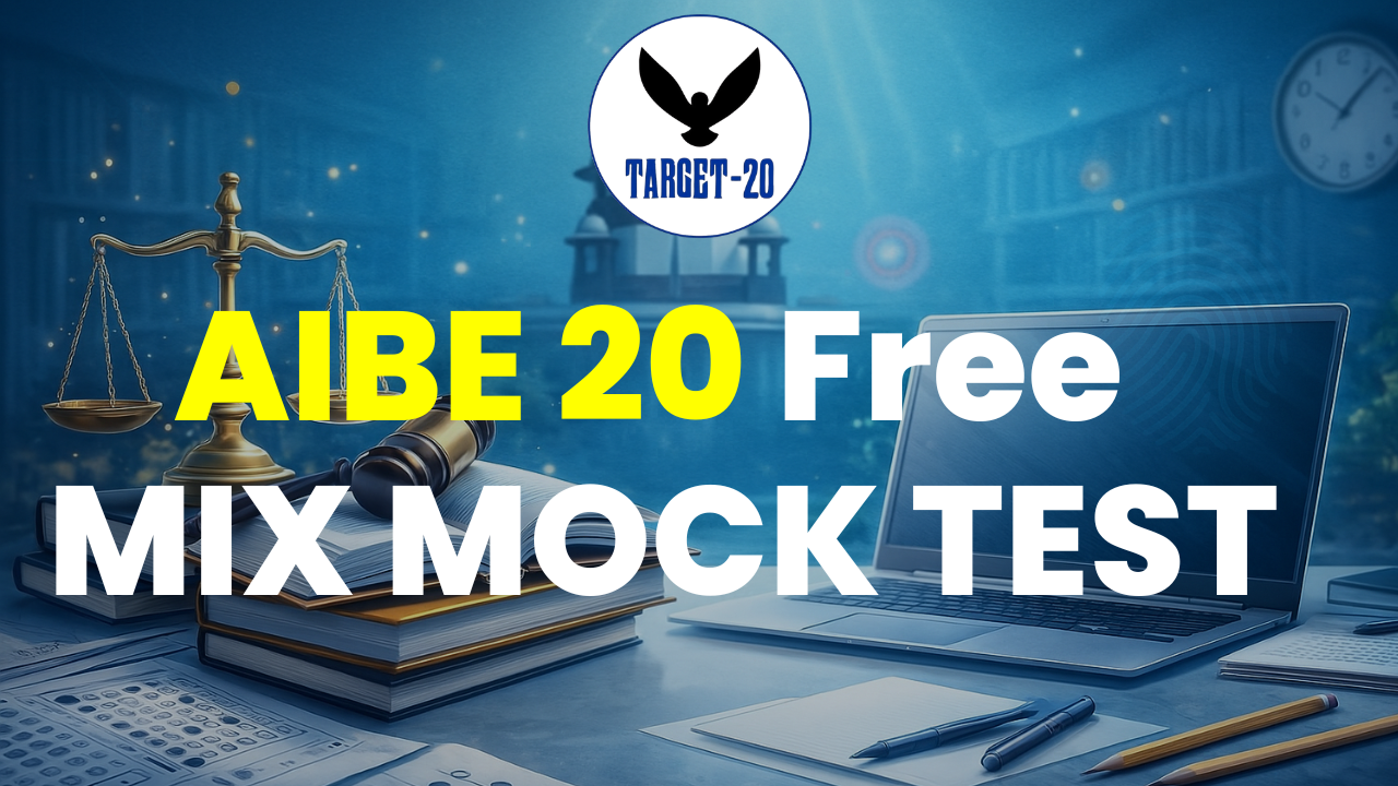 AIBE Mix Mock Test 3