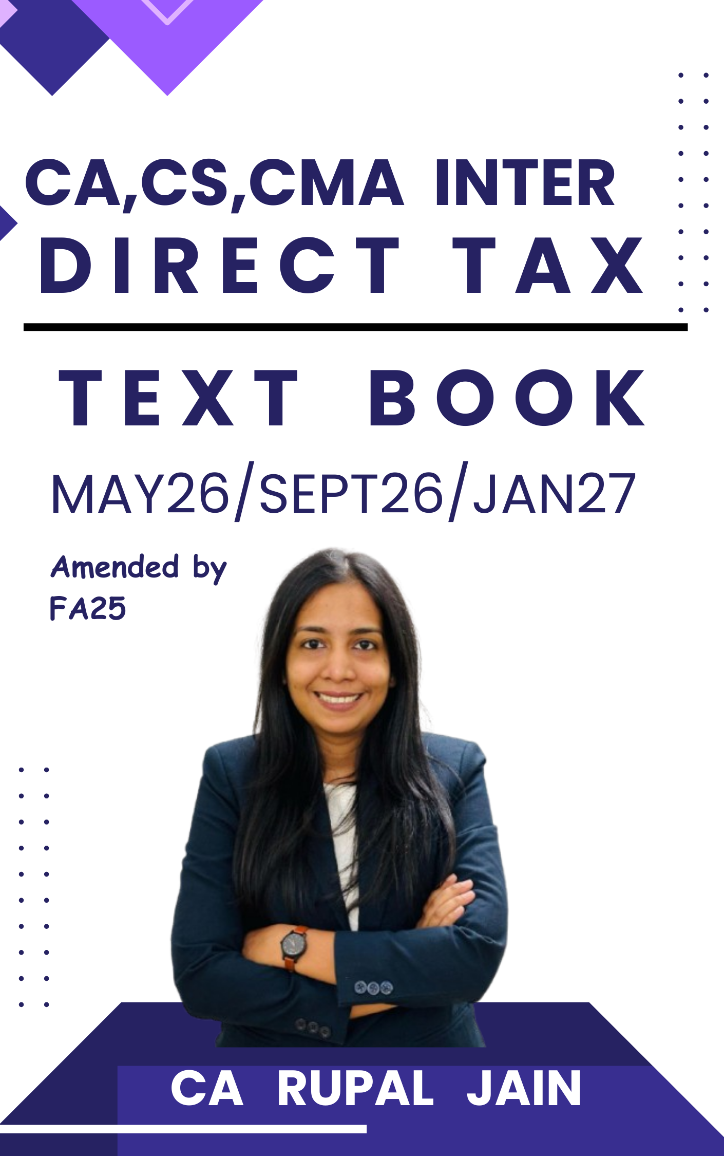 Text Book for May 26 and onwards attempt/ For CA,CS,CMA Intermediate