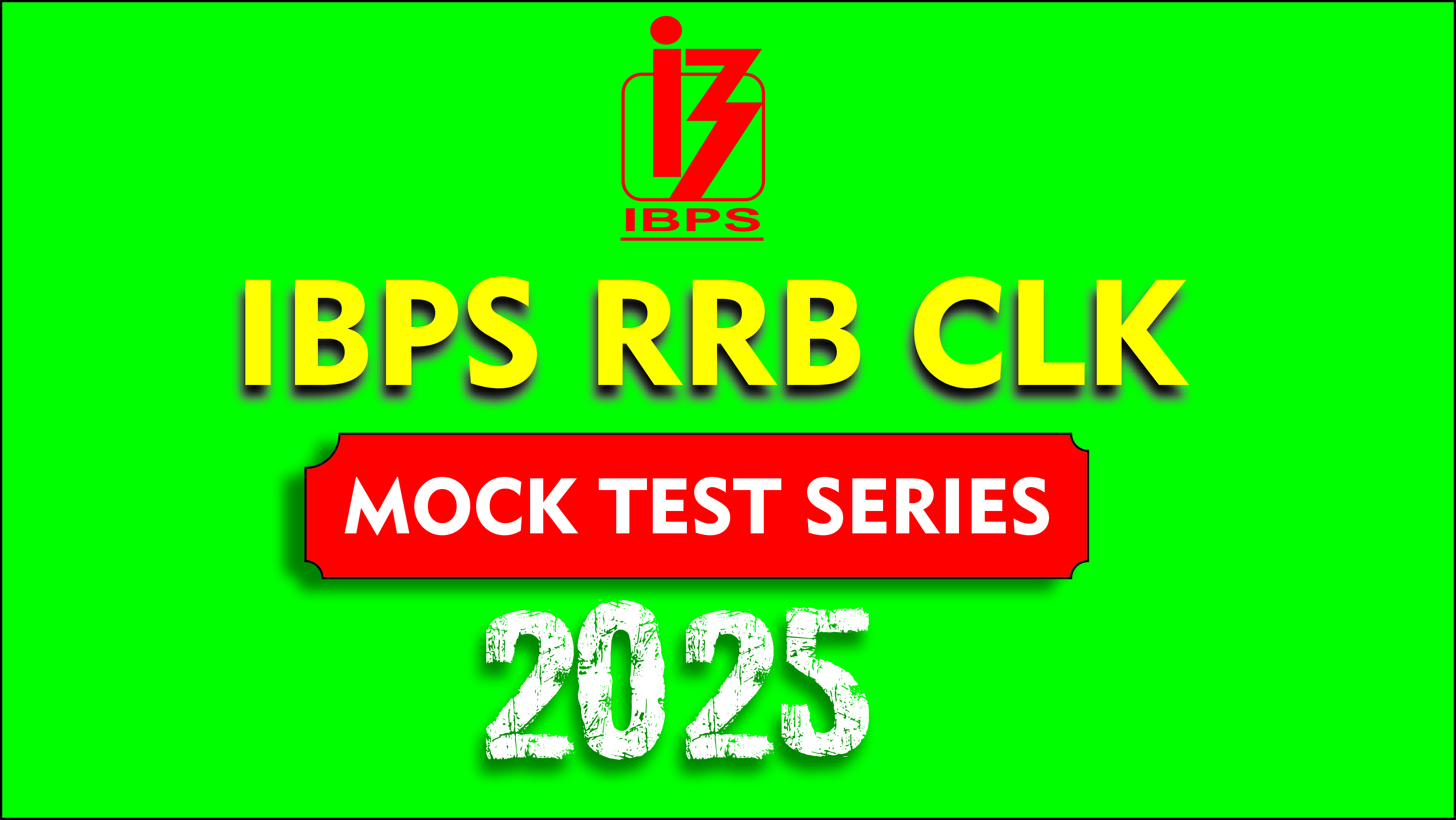 IBPS RRB CLK TEST SERIES