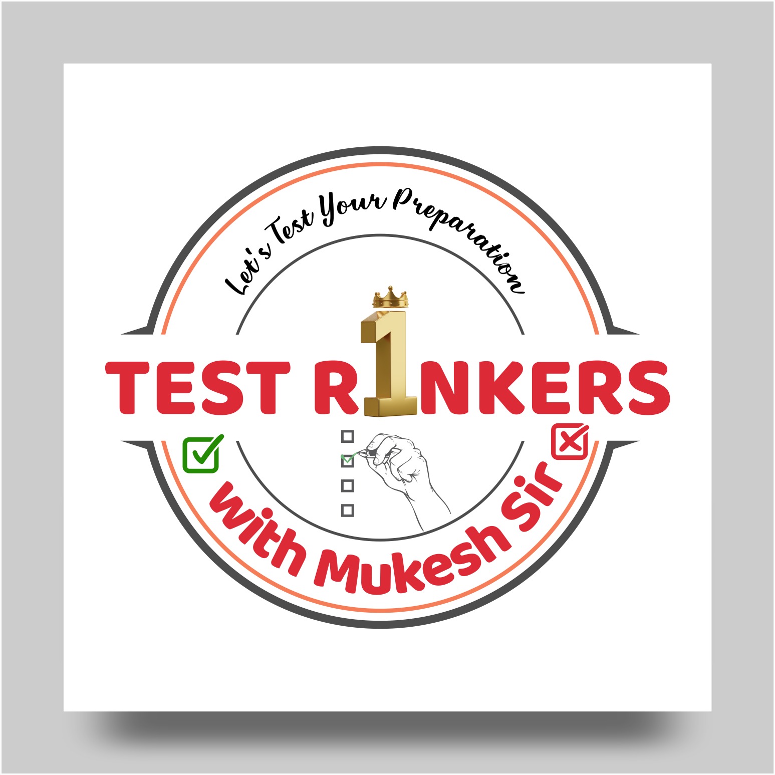 Test Rankers With Mukesh Sir App
