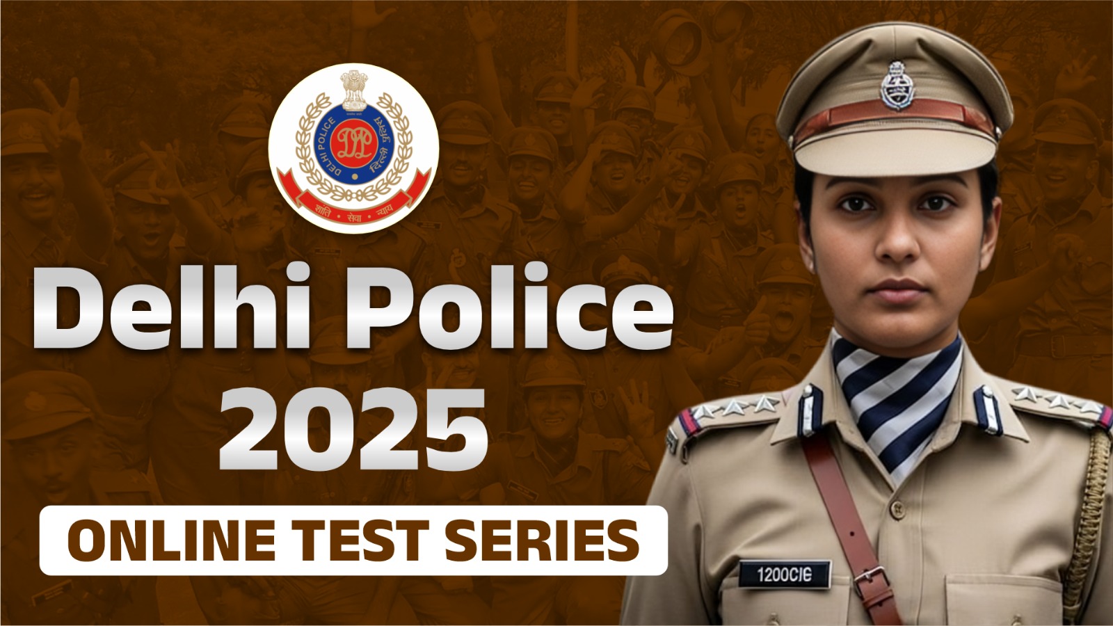 Delhi Police - Online Test Series 2025 (25 Test)