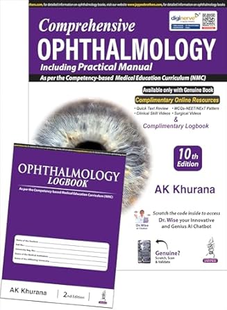 COMPREHENSIVE OPHTHALMOLOGY A K KHURANA