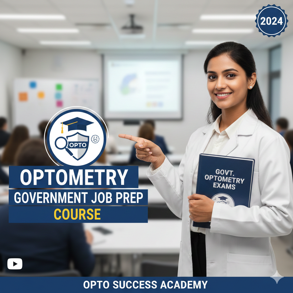 Optometry Government Job Preparation Course 