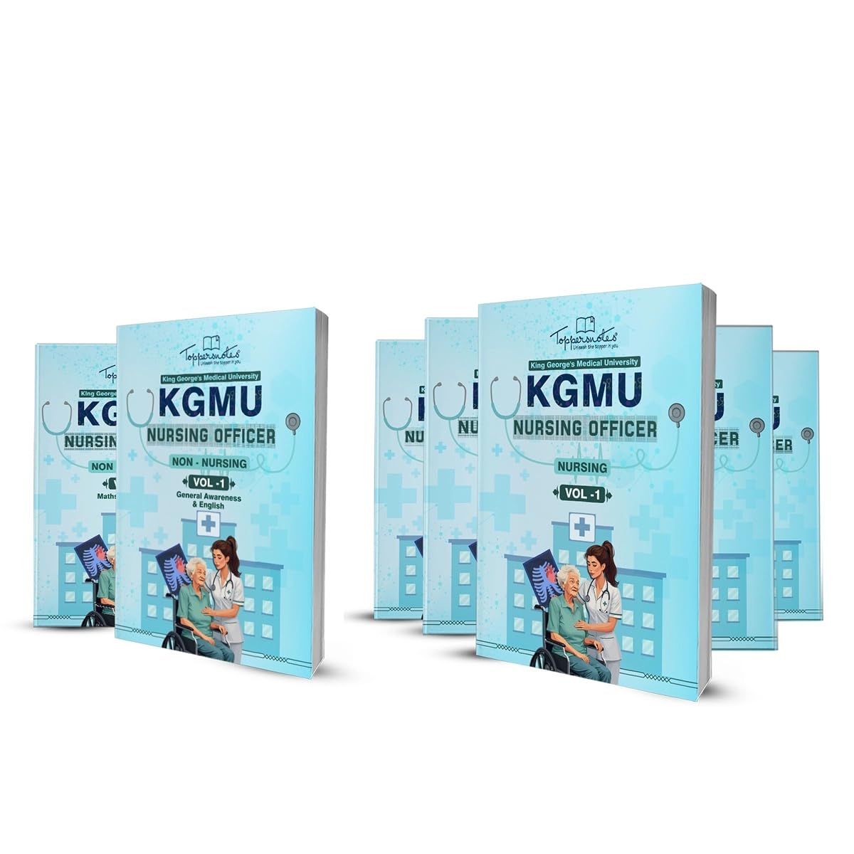 KGMU Nursing Officer Exam Books (Latest Edition, English Medium) – Topper's Notes by Nursing Booster