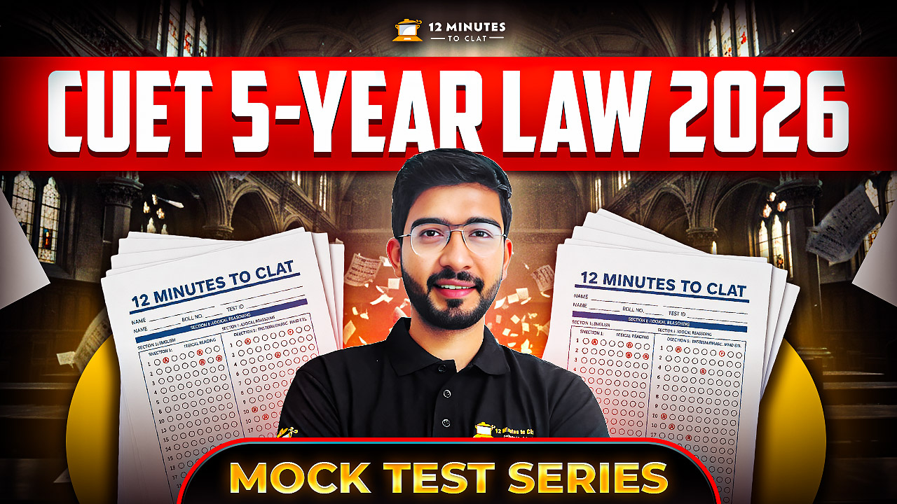 CUET 2026 5-Year Law Test Series