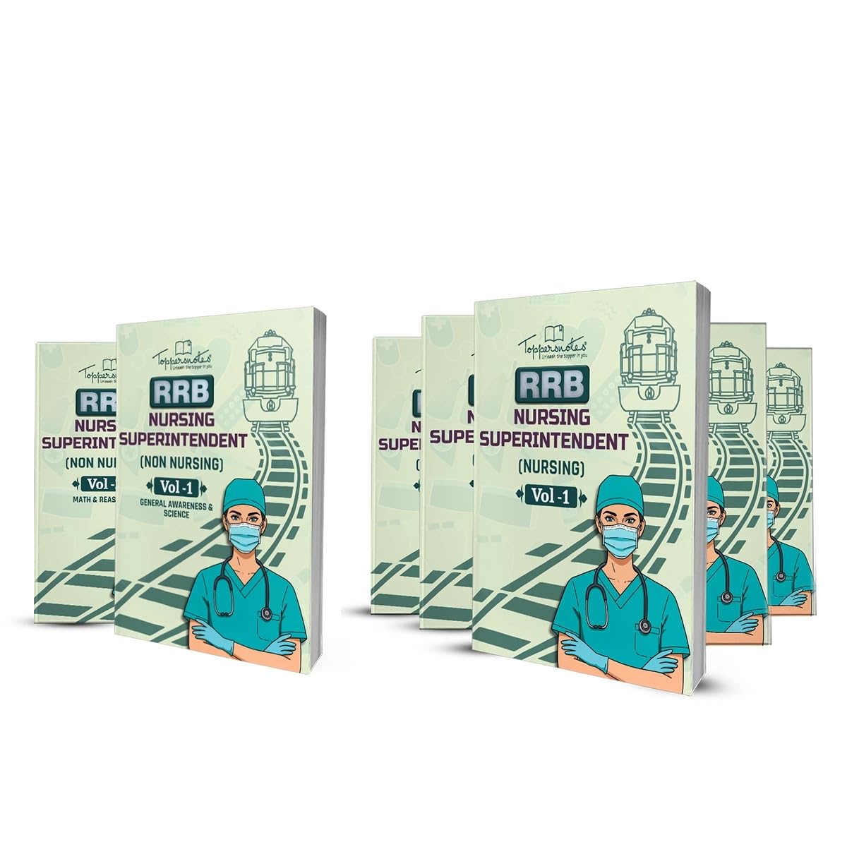 RRB Nursing Superintendent Exam Books (Latest Edition, English Medium) –Topper's Notes by Nursing Booster