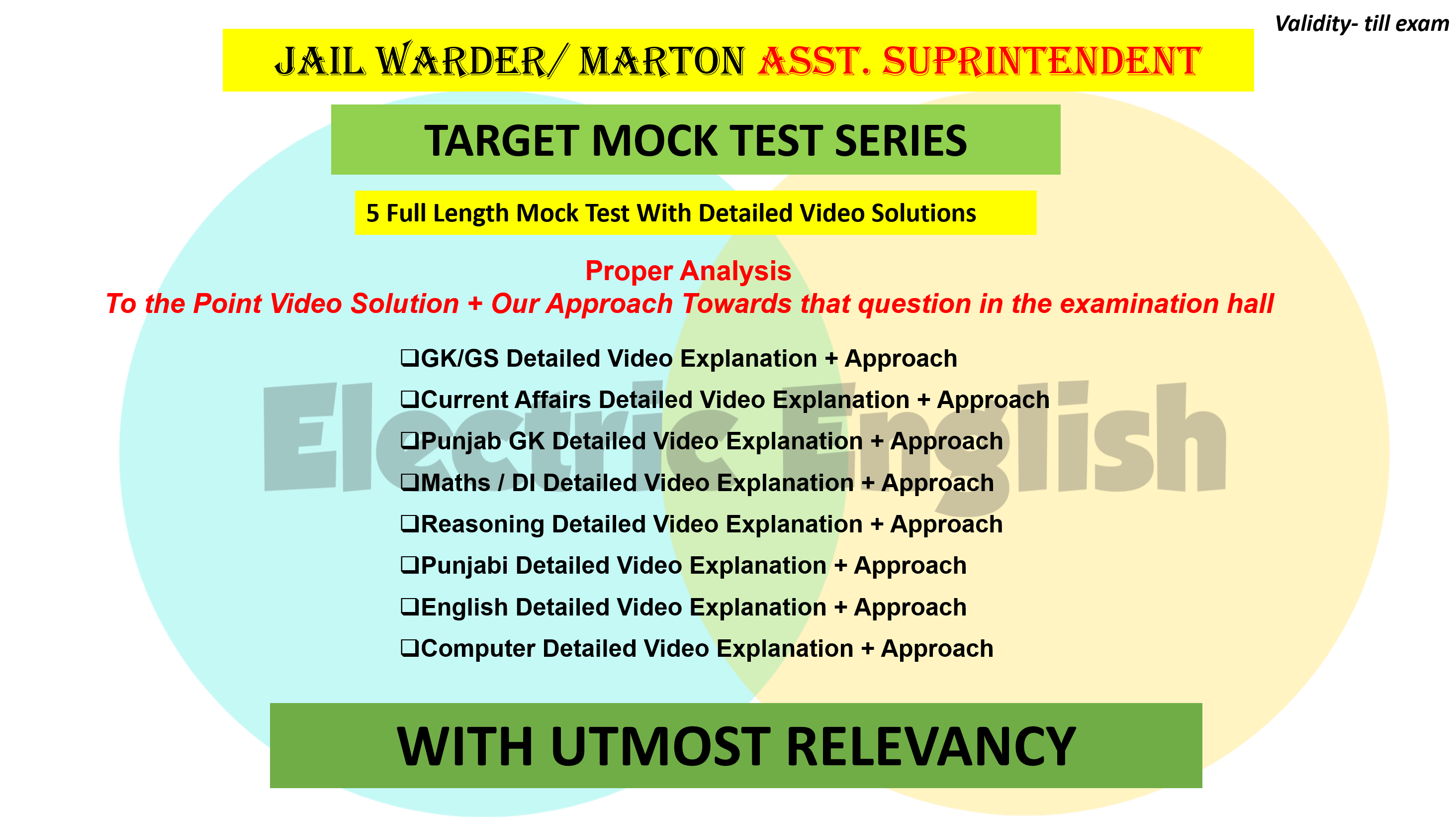 JAIL WARDER TARGET TEST SERIES