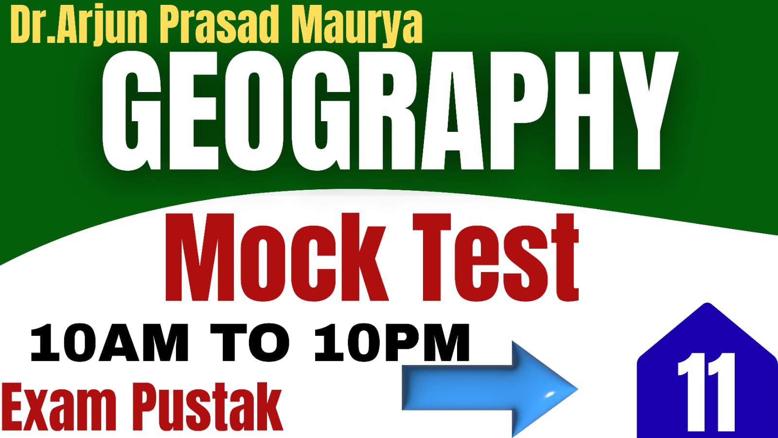 Geography Mock Test- 11
