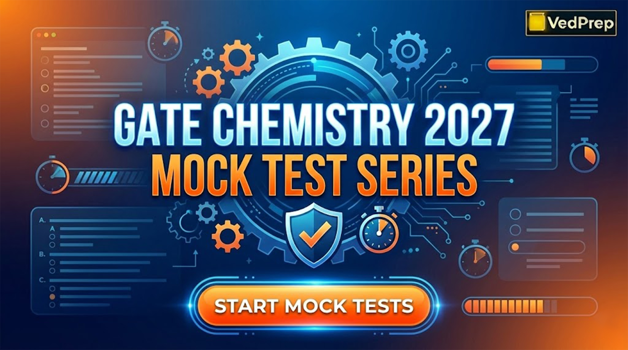 GATE Chemistry 2027: Mock Test Series